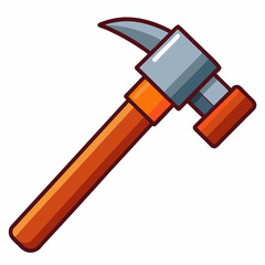 hammer isolated on white