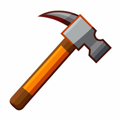 hammer isolated on white