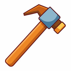 hammer isolated on white
