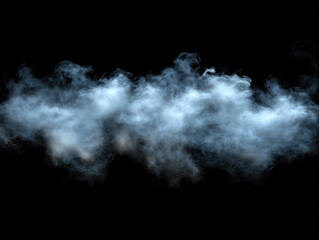 realistic smoke texture with absolute black background overlay