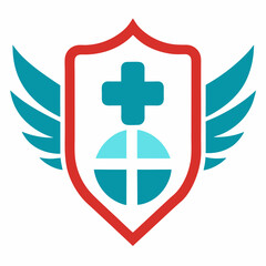Fototapeta premium Modern Medical Icon Vector for Clinics and Health Projects