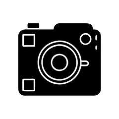 Simple Photography Icon Vector for Media and Art Projects
