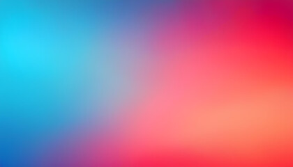 Vibrant Gradient Background  Blue  Pink  and Red Color Blend for Design Projects