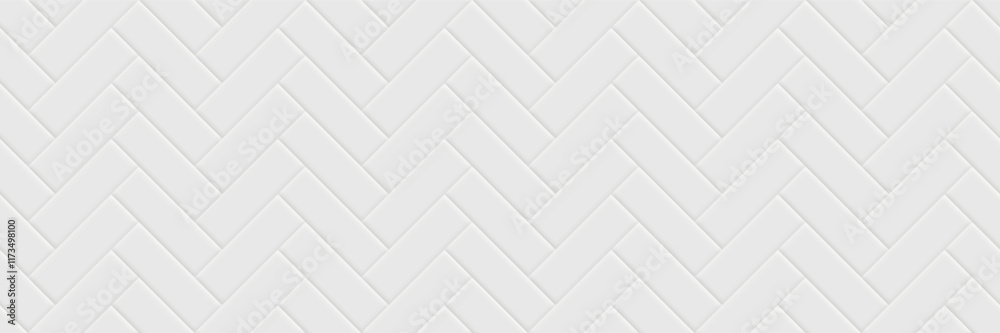 Poster white tiles vector texture. seamless pattern of beige, gray tiles. white ceramic textures background