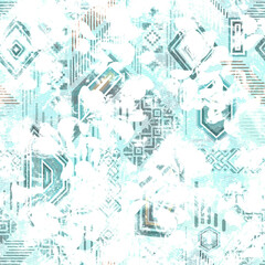 Abstract seamless patterns