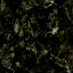 Dark abstract seamless patterns