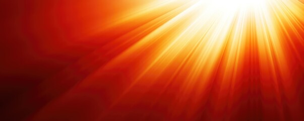 Obraz premium Radiant orange light beams creating a warm atmosphere