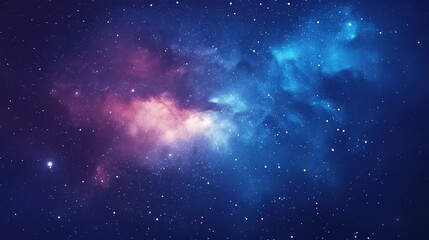 Obraz premium The amazing colors of the galaxy background with realistic cinematic lighting.