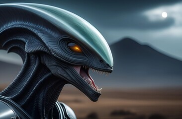 инопланетянин на другой планете 