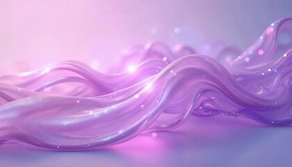 Naklejka premium Shimmering Purple Liquid Texture Background