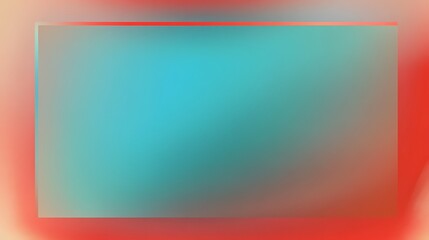 Naklejka premium Abstract Teal and Red Gradient Background Design