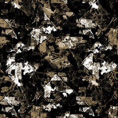 Abstract seamless patterns