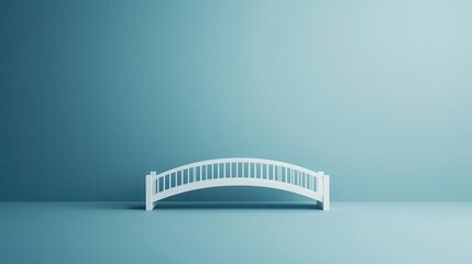 Conceptual image of a financial bridge, symbolizing the connection between feeder funds and the master fund