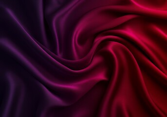 Obraz premium red silk fabric background