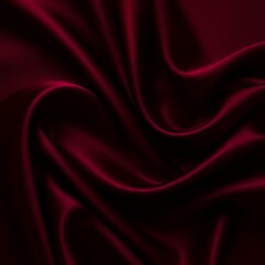Obraz premium red silk fabric background