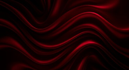 Obraz premium red silk fabric background