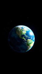 Fototapeta premium Earth planet, with white tones