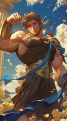 Obraz premium 神話の神