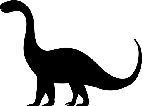 recommend clip art: Dinosaur silhouette design illustration
