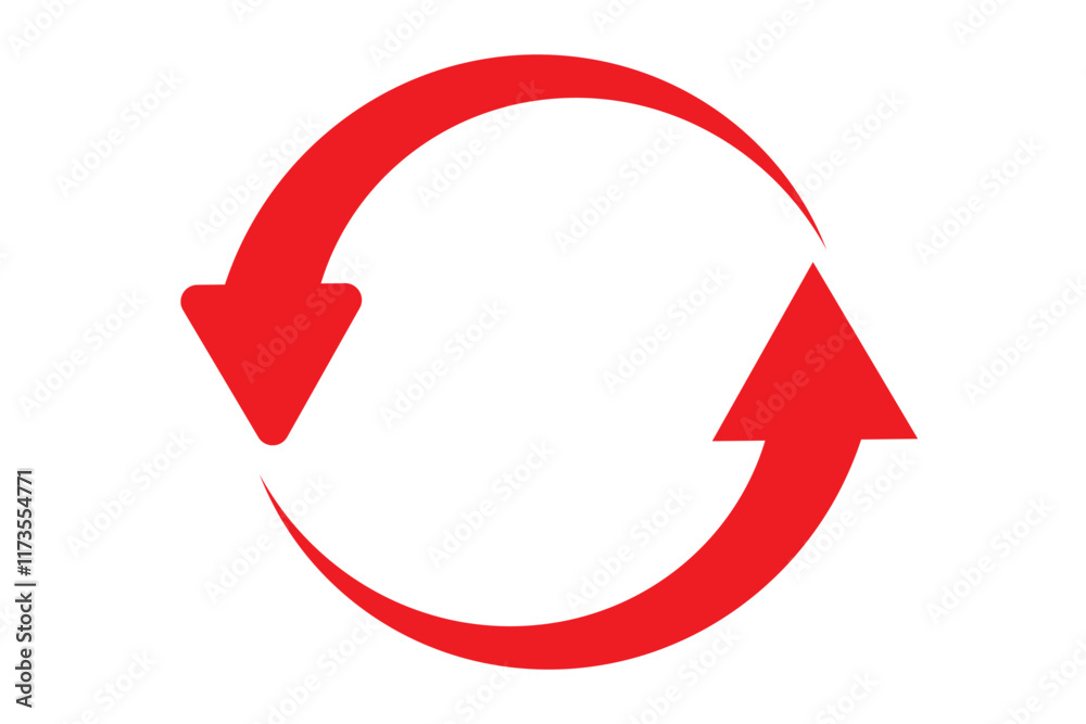 Canvas Prints repeat arrow button, refresh icon, circle arrow, rotation sign