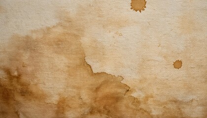 Fototapeta premium wet stained paper background paper texture with water stains