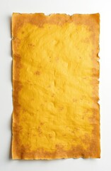 Aged Parchment Texture:  A rich, golden-yellow parchment with a textured surface and aged edges. Ideal for vintage designs and historical contexts.