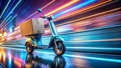 Speedy Scooter Delivery: Fast Package Delivery Service by Motorcycle Courier