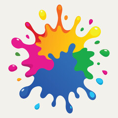 Obraz premium Vector colorful background design. illustration vector design