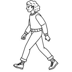 person walking