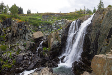 Turgen waterfall, Altai Tavan Bogd National Park, Mongolia