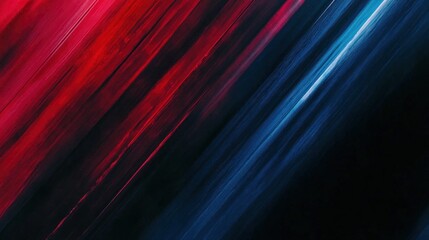 Fototapeta premium Abstract Red and Blue Diagonal Lines: A Dynamic Visual Composition