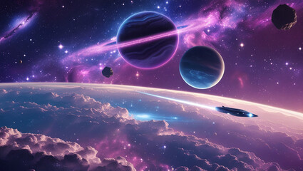 Cosmic Wonders: A Journey Through the Infinite Beauty of Outer Space