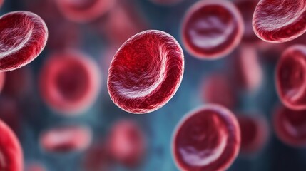 Infographic on Hematology with a focus on important facts and practical applications--ar 16:9