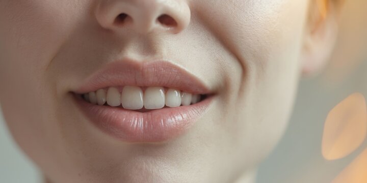 Smirking Lips A subtle smirk with one corner of the mouth lifted