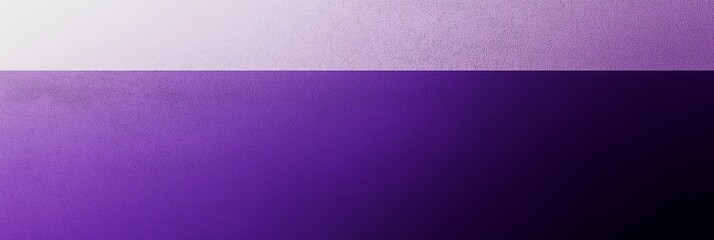 Fototapeta premium Purple and white gradient background creating a split effect with copy space