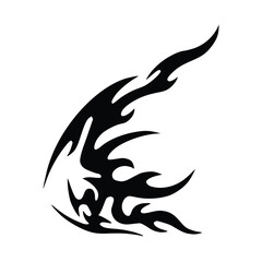 Abstract cyber sigilism tattoo designs