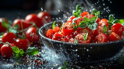 Culinary Delight A Visually Appetizing Display of Flavorful Cuisine