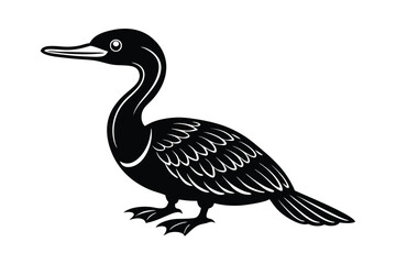 illustration of a duck