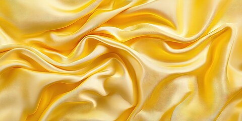 Obraz premium yellow shimmering silk cloth 