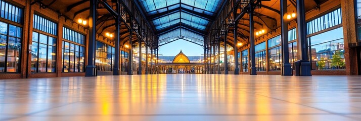 Fototapeta premium train station