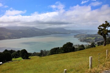Otago Peninsula in Dunedin, New Zealand