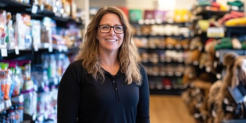 pet shop small business owner 