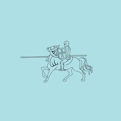 Teutonic Knights fight