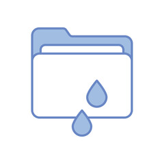 Data Leak vector icon