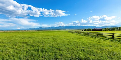 Fototapeta premium commercial ranch