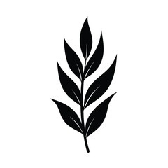 black and green leaf