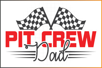 Pit Crew dad, Pit Crew Family Design For Race Birthday Boy Family Members, Racing Shirt, Car Race Tshirt, Birthday Boy