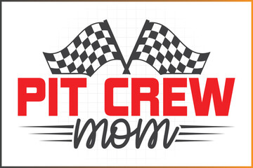 Pit Crew mom, Pit Crew Family Design For Race Birthday Boy Family Members, Racing Shirt, Car Race Tshirt, Birthday Boy