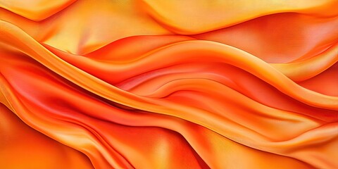 orange abstract wallpaper design silky fabric