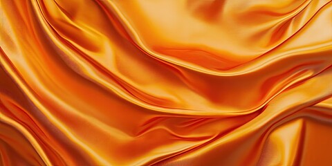 Obraz premium orange abstract wallpaper design silky fabric